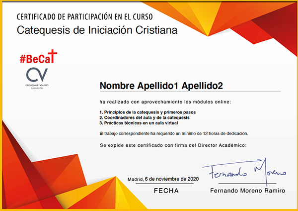 certificado